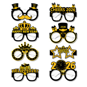 2026 <span class=keywords><strong>capodanno</strong></span> 8 pezzi occhiali felici anno nuovo in carta montature per occhiali festeggiano fantasiose feste <span class=keywords><strong>di</strong></span> <span class=keywords><strong>capodanno</strong></span> occhiali <span class=keywords><strong>di</strong></span> carta - Product Image 5