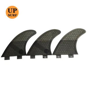 UPSURF FCS pinne per tavola da Surf Thrusters Tri set Honeycomb Surf fin