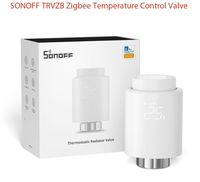 Vanne de régulation de température Zigbee TRVZB, protection de sécurité du gaz pour maison intelligente, contrôle vocal via application