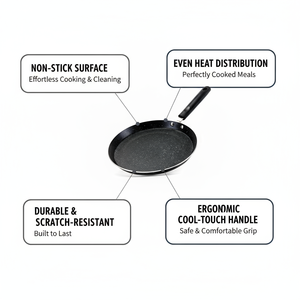 <span class=keywords><strong>Padella</strong></span> da 8 pollici in alluminio per cucina casalinga e <span class=keywords><strong>padella</strong></span> antiaderente - Product Image 3