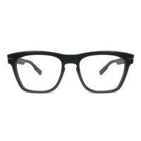 Montures de lunettes carrées géométriques en acétate de haute qualité de marque de luxe, élégantes, unisexes, pour visages en forme de losange, usage quotidien