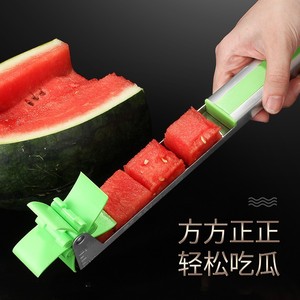 Stainless Steel Windmill Watermelon Slicer 304 Multi Function Fruit Dicer Household Kitchen Tool - Product Image 4