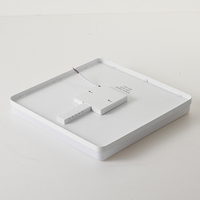 Plafonnier LED carré moderne Niko pour salle de bain, haute luminosité, IP44, 18W, 24W, 36W, 48W