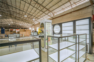 Vitrine de magasin à bijoux en bois et marbre, armoire d'exposition de bijouterie, prix d'usine, personnalisé, vitrine - Product Image 5