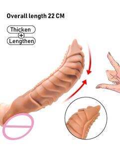 Condón Estimulante del Punto G, Engrosado, para Pene Grande, Set para Hombres, Extensor <span class=keywords><strong>de</strong></span> Pene con Púas para Mayor Retraso, Productos para Adultos - Product Image 3