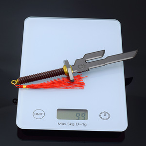 Lancia del cielo rovesciata 21cm canna di fucile-<span class=keywords><strong>Jujutsu</strong></span> <span class=keywords><strong>Kaisen</strong></span> Anime repliche di armi in metallo completo modello di Display artigianale giocattolo da collezione - Product Image 2