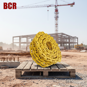 Catena di Trasmissione per Mini Escavatore <span class=keywords><strong>R55</strong></span> R130 R140 R160 R180, Maglie Cingolo R80-<span class=keywords><strong>7</strong></span> per <span class=keywords><strong>Hyundai</strong></span> R-55 R60 - Product Image 4