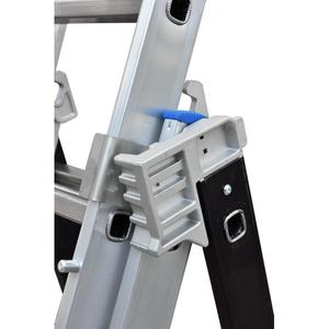 GIERRE - ALSS308 Échelle extensible à 3 sections avec base évasée-EAN 8013186244139 ÉCHELLES TRANSFORMABLES - Product Image 4