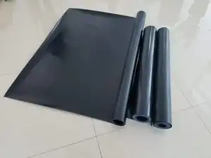 Gulungan plastik PVC hitam kaku 0.30mm digunakan untuk pengisian menara pendingin
