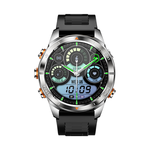 Reloj Inteligente Deportivo para Hombre DF KT80 con Linterna, Monitor de Ritmo Cardíaco, Llamadas, Resistente al Agua, Rastreador de Fitness, Reloj Inteligente 2025 - Product Image 6