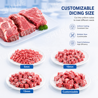 Machine professionnelle de découpe de viande fraîche pour l'industrie agroalimentaire