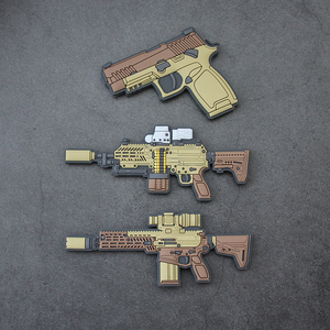 SIG SAUER Q Version Weapon XM7 Assault Rifle for Mini PVC Badge Creative Morale Badge Made in China - Product Image 1