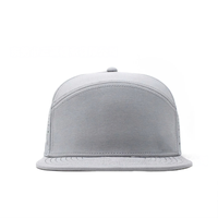 Gorra Deportiva de Béisbol Personalizada con Corte Láser, Perforada, Impermeable, con Parche de Goma con Logotipo en Relieve, de Secado Rápido, para Exteriores, de 6 Paneles