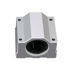 Para uso em eixos de aço endurecido CNC Linear Ball Bearing Slide Unit SC25 SC25UU Axis Shaft Block