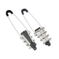 Serre-câble de tension FTTH/FTTX pour poteau aérien, accessoires pour câble à fibre optique, serre-câble d'ancrage ADSS, fixation de câble standard
