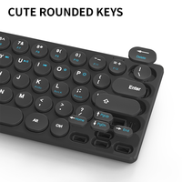 OEM özelleştirilmiş ince Mini bilgisayar oyun klavyesi ve fare combo kablosuz fare ve klavye ergonomik klavye ve fare seti