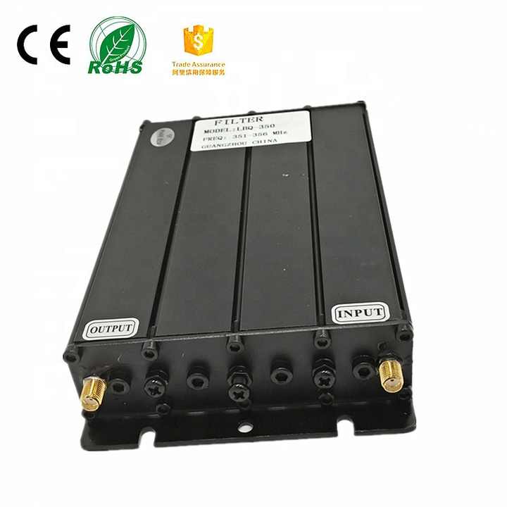330-400MHz UHF Filter or Cavity Filter or Bandpass Filter
