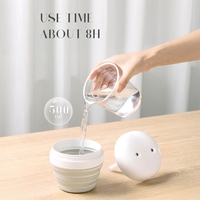 Diffuseur d'air USB pliable, module mini, humidificateur à brouillard innovant, vente en gros, humidificateur ultrasonique portable double