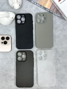 Coque en <span class=keywords><strong>TPU</strong></span> souple à rayures en fibre de carbone de 0.8mm d'épaisseur pour iPhone 16 Pro Max 15 Pro 13-Comprend un protecteur de caméra Ice Sensation Phone - Product Image 5