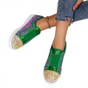 Nuevos Mocasines Casuales Transpirables con Lentejuelas y Parches, Zapatos Planos Sin Cordones para Mujer, Zapatos de Primavera, Verano y Otoño - Product Image 6
