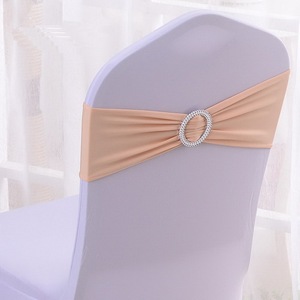 Fundas de Licra para Sillas en Varios Colores, Verde Salvia, para Bodas, Bandas Elásticas para Sillas con Hebilla Deslizante, Lazos Elásticos para Sillas para Fiestas - Product Image 4