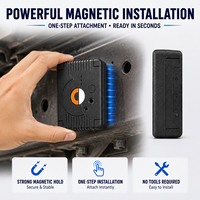 Dispositivo de Rastreo GPS 4G Q7Pro con 6000mAh de Larga Duración, Localizador Portátil de Vehículos y Activos con Rastreo en Tiempo Real y Alertas