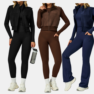 Gilet sans manches zippé à col montant pour femme, chaud en polaire Orit, coupe ajustée, léger et isolé, pour l'extérieur - Product Image 4