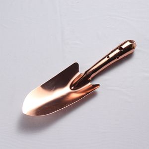 Mini-truelle de jardin Yilu en acier inoxydable avec manche en métal doré, cuivre ou argenté pour la plantation de fleurs et de légumes – Outils de jardinage - Product Image 3