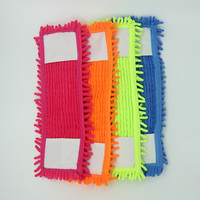 Balai serpillière à tête plate, lingettes de rechange, nettoyage de sol, réutilisable, en microfibre, anti-poussière, 10 pièces