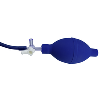 1000ml Pressure Infusion Bag with Piston Gauge and Stopcock Valve for Rapid Blood Fluid Transfusion