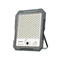 Projecteur de panneau réflecteur extérieur 4G Foco 200W 600W, projecteur sportif, panneau d'affichage, lampe LED solaire, projecteur avec caméra CCTV