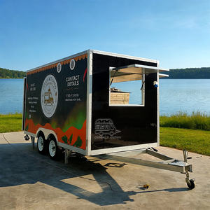 Remolque de Cocina Móvil, Carrito de Café, Carrito de Hot Dogs, Camión de Helados y Pizza, Remolques de Comida para Catering, Totalmente Equipados - Product Image 4