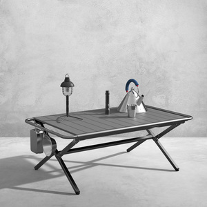 Tavolino <span class=keywords><strong>da</strong></span> campeggio portatile tavolino <span class=keywords><strong>da</strong></span> spiaggia in alluminio ultraleggero piccolo tavolo pieghevole con borsa per il trasporto per cucinare all'aperto - Product Image 4