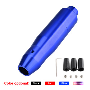Pommeau de levier de vitesse en alliage d'aluminium, universel, pour voiture, transmission manuelle et automatique, options de couleurs noir, rouge, bleu, antirouille - Product Image 4