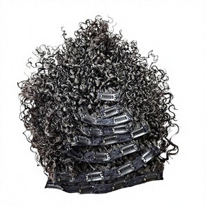 คลิปต่อผมคนแท้12A ไร้รอยต่อ100กรัมผมคนผม100% จากเวียดนาม - Product Image 1
