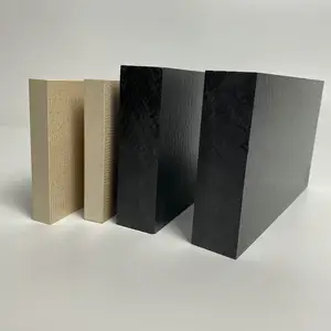 Fabrik Großhandel individuelle Verarbeitung Peek-Carbon gefülltes Blatt Peek-Blatt gefüllt CA Keramik gefüllt Peek-Blatt