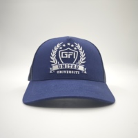 Gorra Trucker Personalizada de Alta Calidad en Lona de Poliéster/Algodón con Diseño Herringbone, Malla Bordada Richardson 112, Estilo Hip Hop Multipanel
