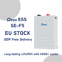 Batería Deye ESS de Bajo Voltaje 5.12kWh SE-F5-Pro LiFePO4 en Stock en la UE, Solución de Almacenamiento de Energía Doméstica para Sistemas Solares Híbridos
