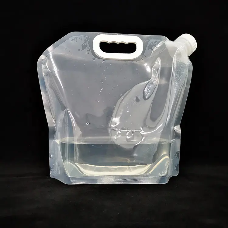 In stock 5l 10l drink portable spout pouch juice beer water bag