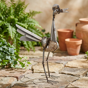 Esculturas de Metal de Hierro con Forma de Pájaros y Tornillos, Figuras Decorativas de Estilo Náutico Soldadas para el Hogar - Product Image 2