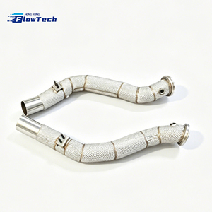 Tubo de Escape Deportivo de Alto Flujo para Maserati Ghibli S Q4 3.0L V6 Twin Turbo F160 M157, Acero Inoxidable 304, Mejora del Sistema de Escape de Carreras - Product Image 3