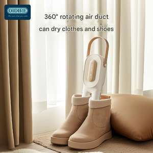 Mini secadora de <span class=keywords><strong>ropa</strong></span> compacta portátil automática de calentamiento rápido y bajo ruido para uso en el hogar y en viajes de hotel - Product Image 5