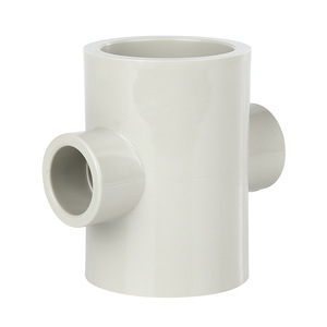 Raccord en T réducteur Rongsheng PPH, joint à fusion à chaud, raccord de tuyau en PP, réducteur en plastique pour l'alimentation en eau chimique - Product Image 1
