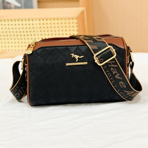 Bolso bandolera de lujo de alta calidad de diseñador famoso para mujer, bolsos de hombro tipo bandolera de estilo Vintage, patrón a cuadros, verano elegante - Product Image 2