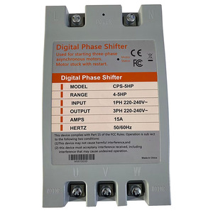 Convertidor de Frecuencia Digital, Convertidor de Fase Digital Monofásico a Trifásico, Desfasador, 220–240 VCA, Grado Industrial m101 - Product Image 1
