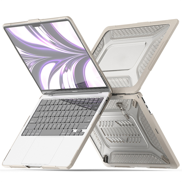 Honeycomb Laptop Stand Case for MacBook Pro 16 2019 Released A2141 M4 A3403 M5 A3428 Frosted TPU PC Hard Protective Shell Cover