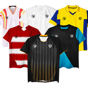 Groothandel Retro Voetbalshirt Op Maat Vintage Voetbaltenue voor Champions League Vintage Stijl - Product Image 5