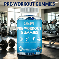 Gummies Pré-Entraînement Énergie Pure & Concentration avec Bêta-Alanine & Citrulline – Gummies Énergétiques de Haute Qualité