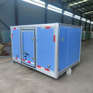Nouvelle caisse <span class=keywords><strong>de</strong></span> camionnette à panneaux composites FOTON DONGFENG JIEFANG HOWA à assemblage simple et prix abordable, cabine <span class=keywords><strong>de</strong></span> camion <span class=keywords><strong>de</strong></span> fret CKD - Product Image 4