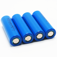 AJENERGY 3.7 18650 Baterai Cair 2600mAh Silinder 12.8V 6Ah untuk Mainan 18650-26E 3C Discharge 500 Siklus
